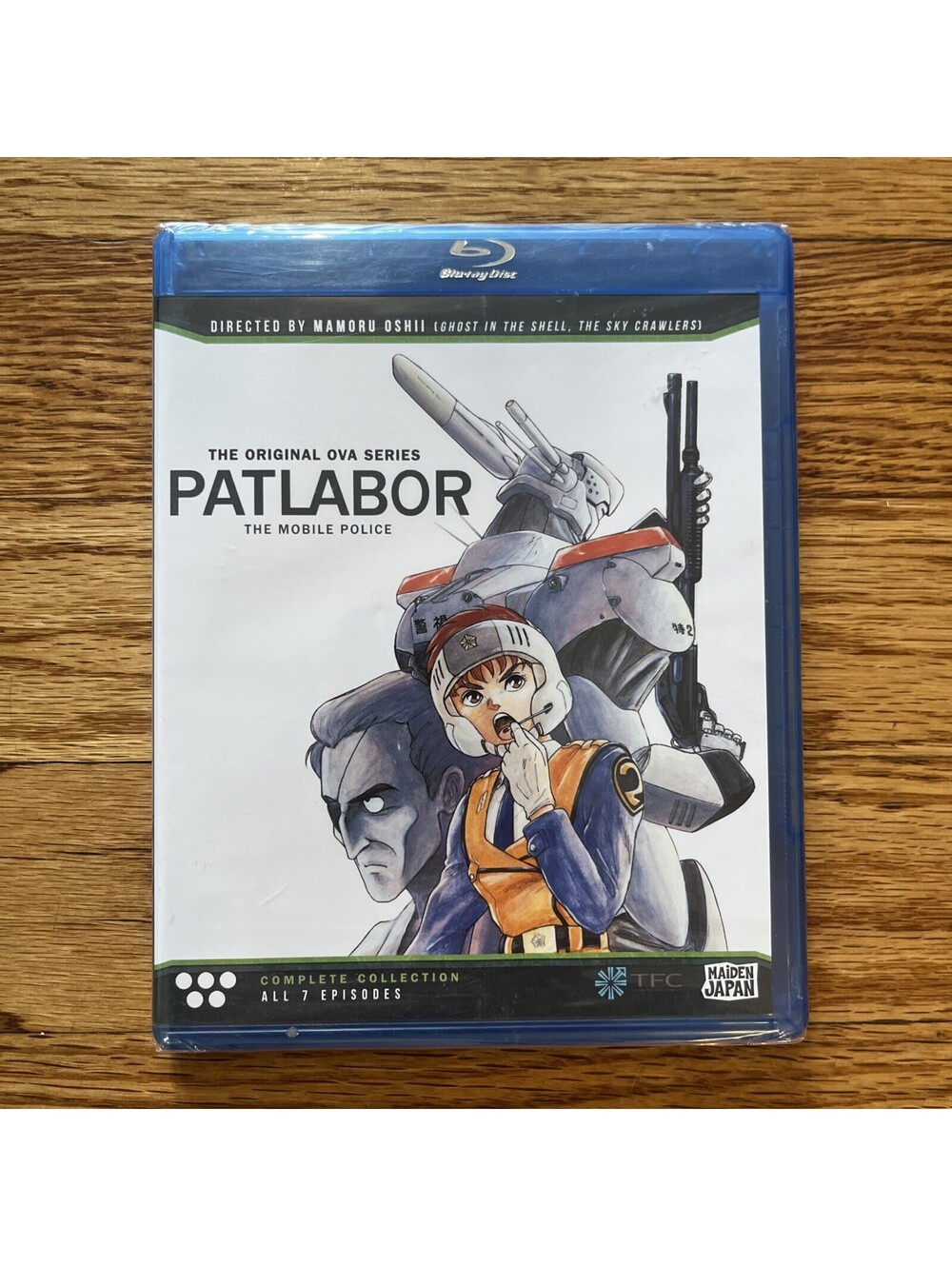 Patlabor the Mobile Police Original OVA Series Blu-ray Region A Factory Sealed